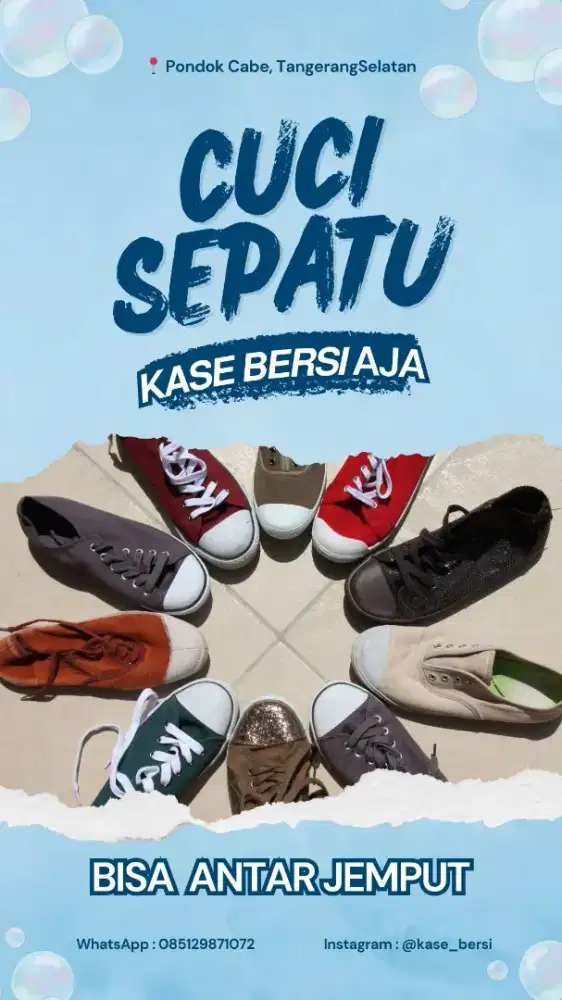 Laundry Sepatu Pondok Cabe