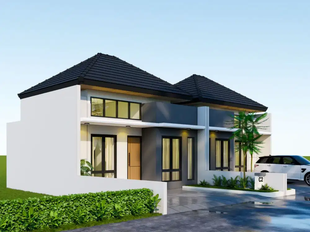 RUMAH VILLA BONUS MEZZANINE GAMPING SLEMAN