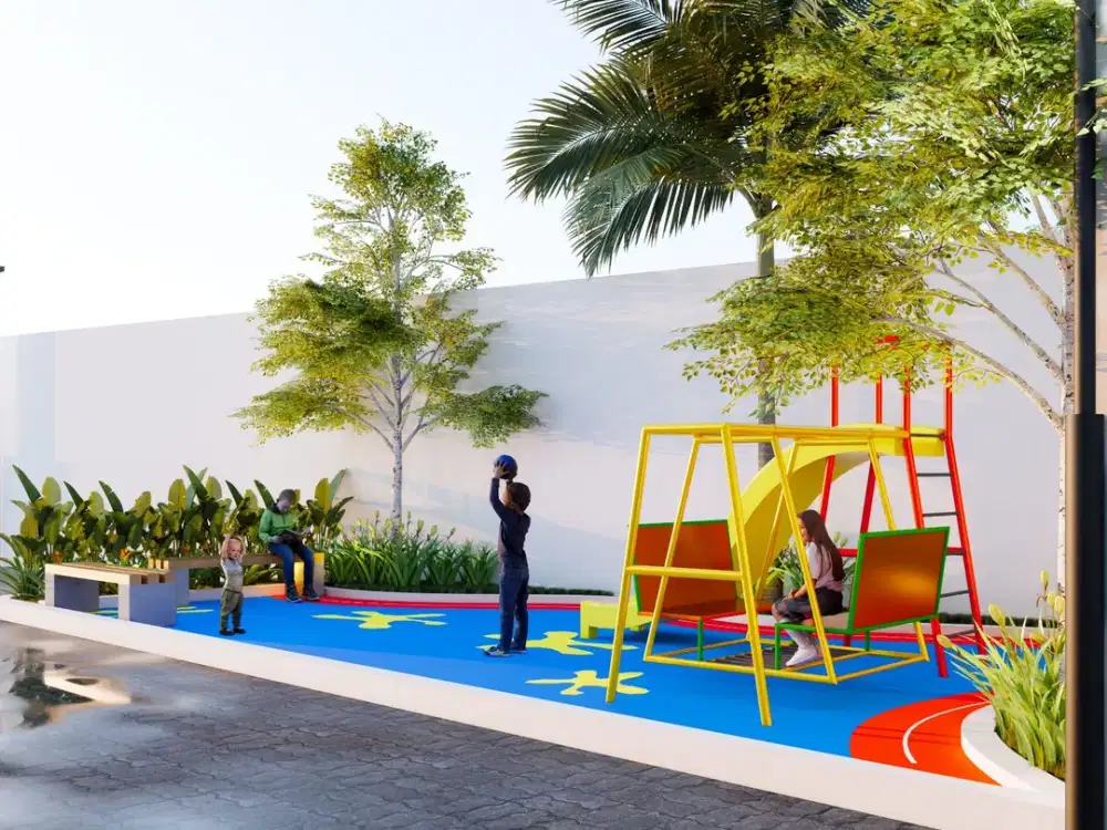 RUMAH 3 KAMAR ROW JALAN ENAM METER