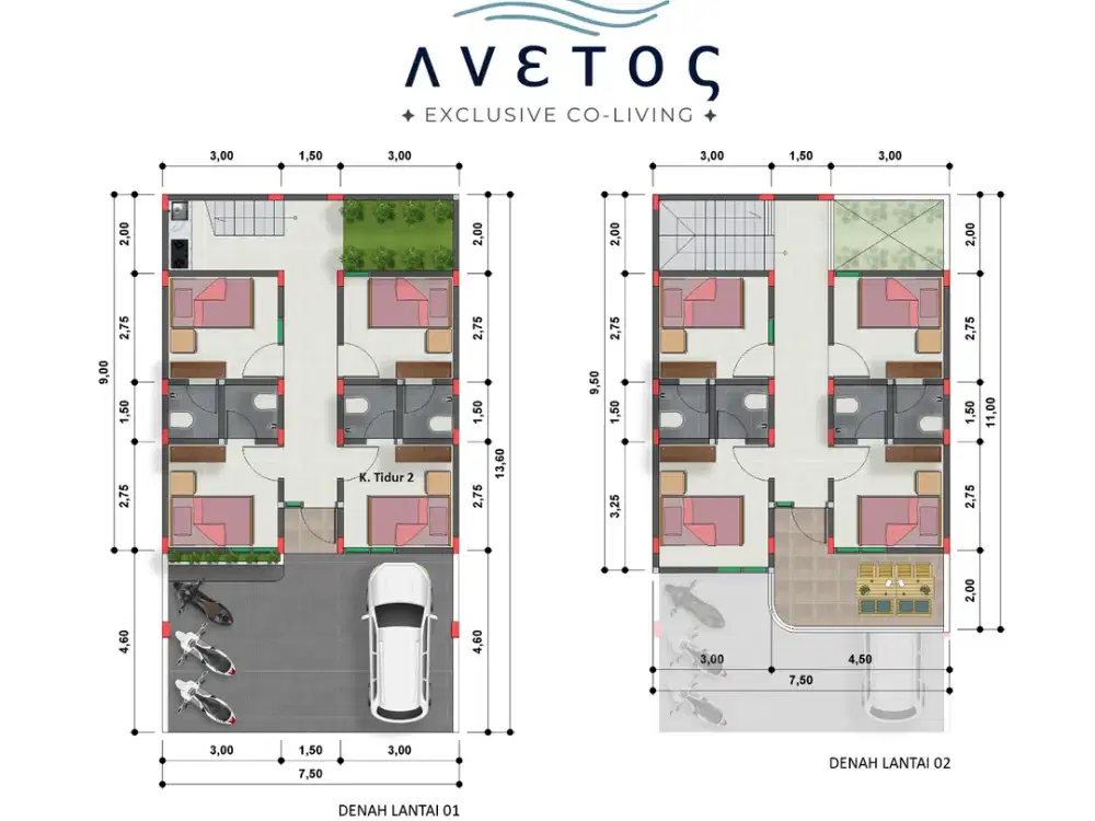Kos Dijual Yogyakarta Bonus AC Furniture