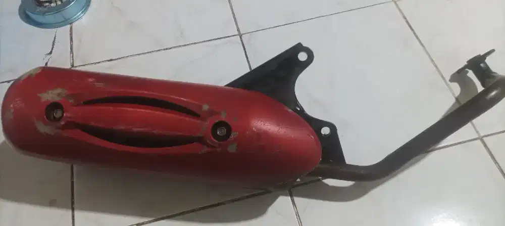 Knalpot standar Scoopy karbu