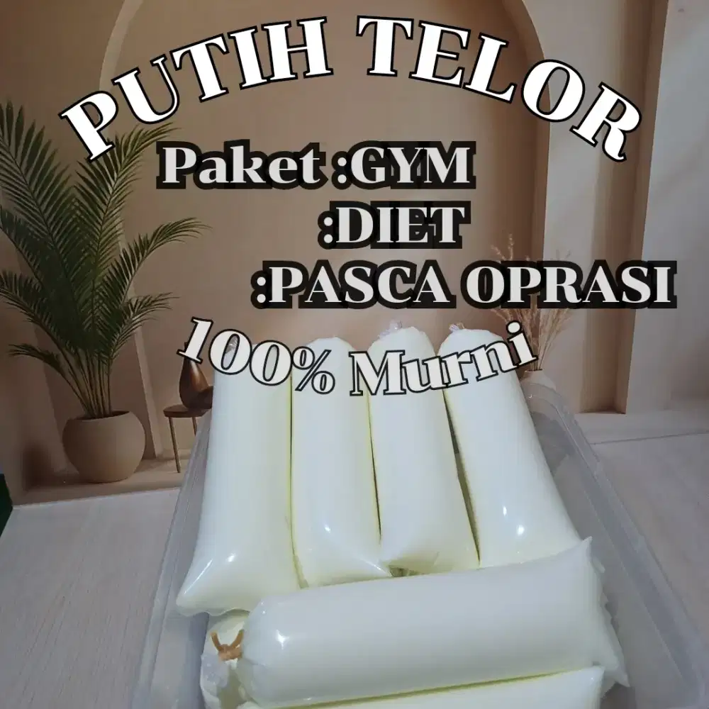 Putih telor 100% murni