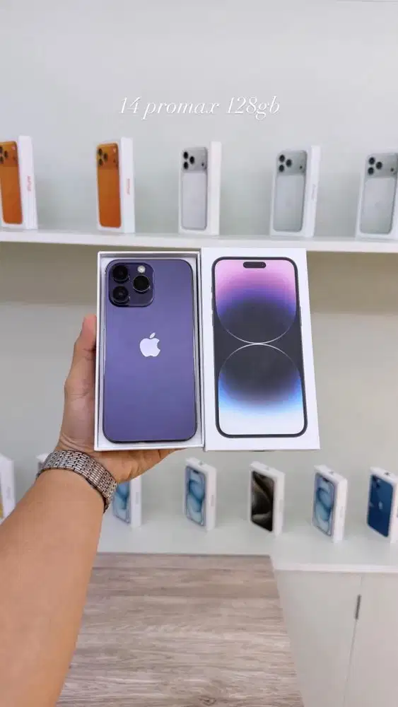 iphone 14promax 128gb deep purple
