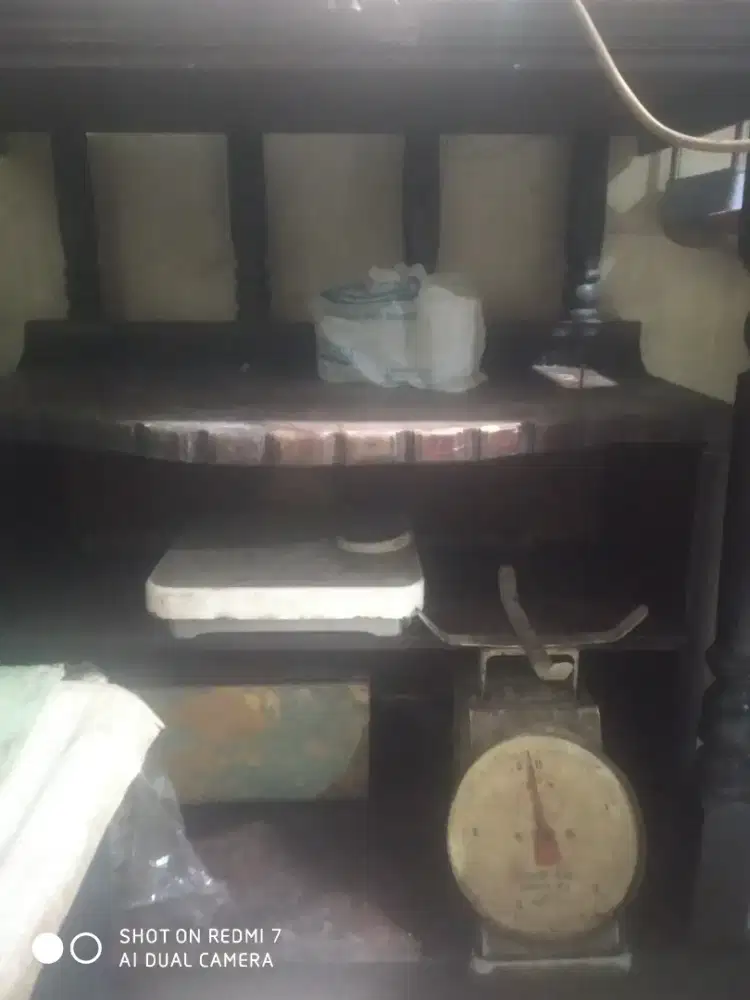 Rak tv jadul kayu jati asli