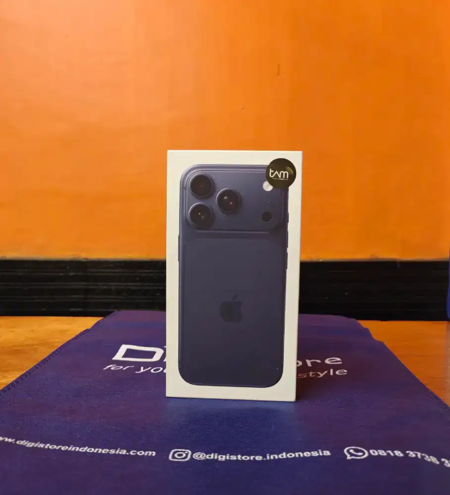 iPhone 17 Pro 256 Deep Blue Resmi New iBox 1 Tahun