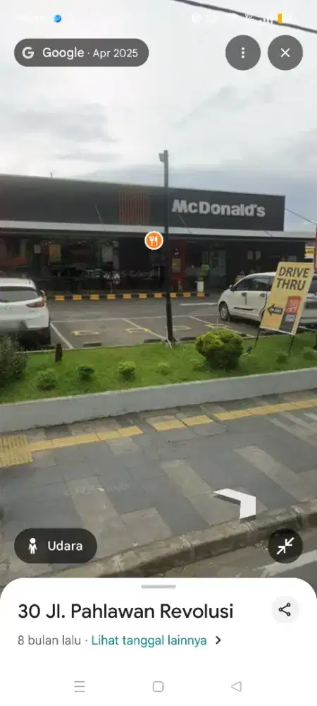 Disewakan rumah tinggal di pondok bambu, sebrang McD