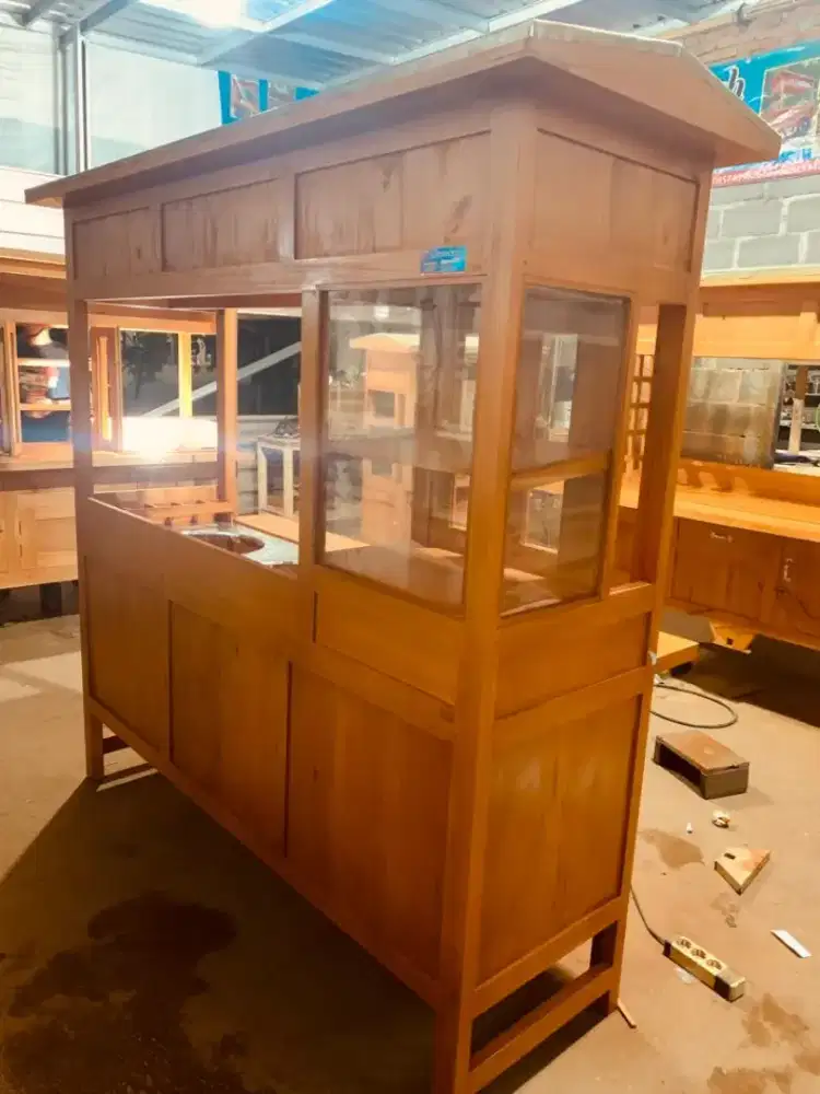 Sedia Gerobak Angkringan, Bakso Mie Ayam, Bubur, Sate, Soto, Pecel dll