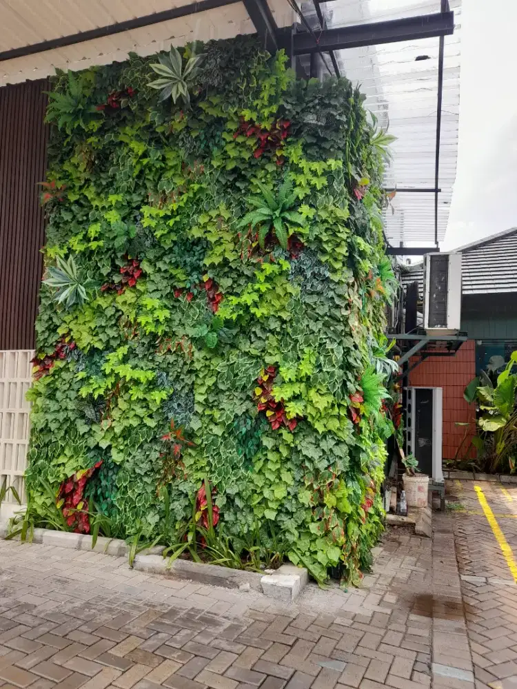 VERTICAL GARDEN TAMAN PLASTIK/TAMAN VERTICAL GARDEN SINTETIS FULL MIX