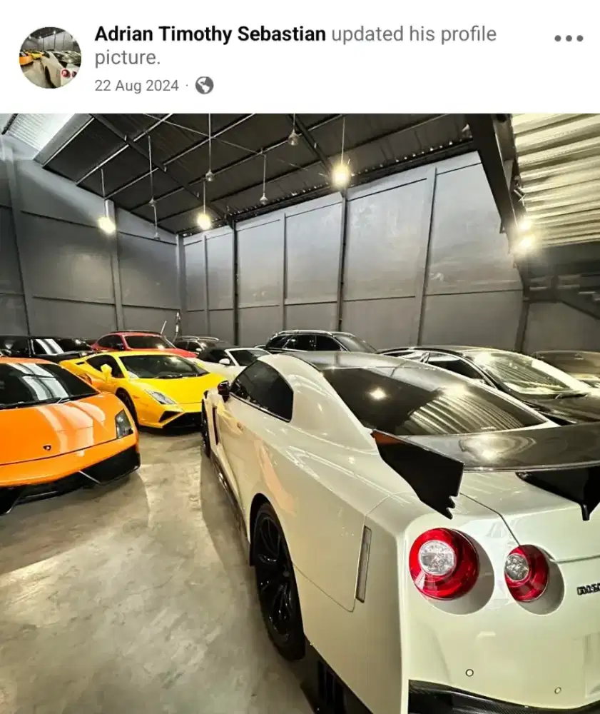 Sewa Mobil LAMBORGHINI untuk Shooting Wedding Content Creator