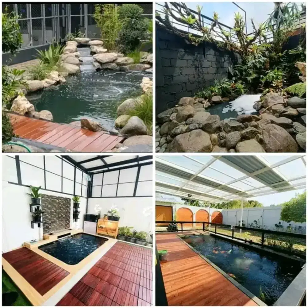 Tukang taman minimalis dan kolam