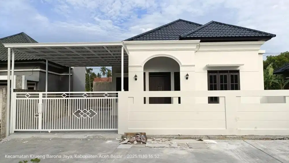 Rmh minimalis clasicc moderen type 70 gampong miruk ule kareng