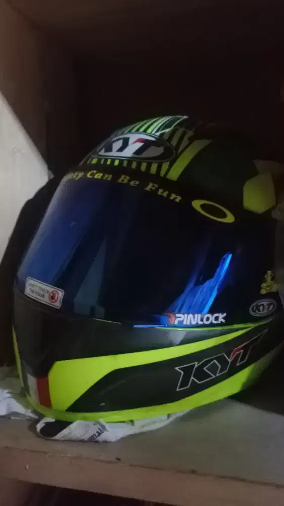 Helem Sanmarino ukuran L visor baru ganti