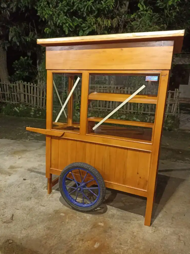 Gerobak Angkringan jg Melayani Pesanan Grobak Bakso Mie Bubur Sate dlL