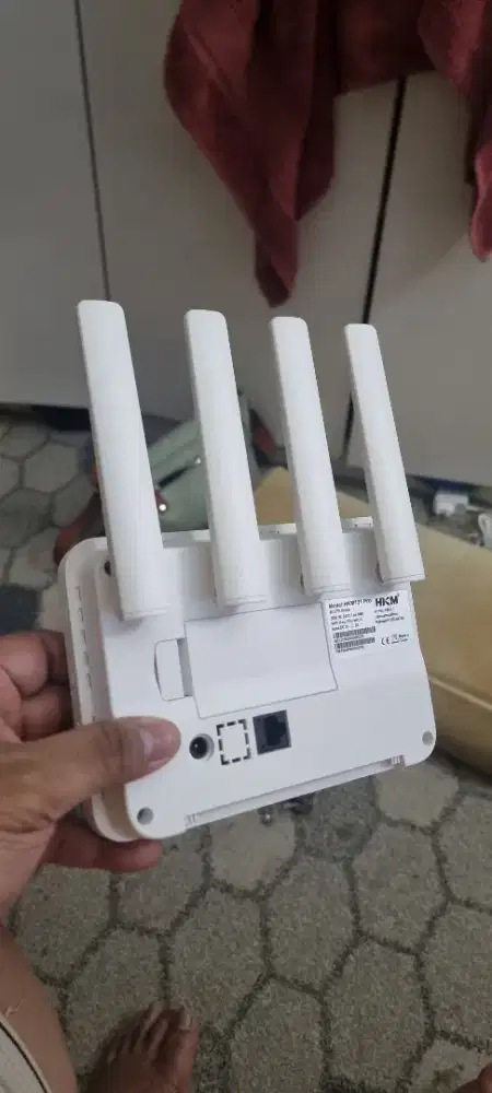 MODEM ROUTER XL 4 ANTENA BUAT DIRUMAH