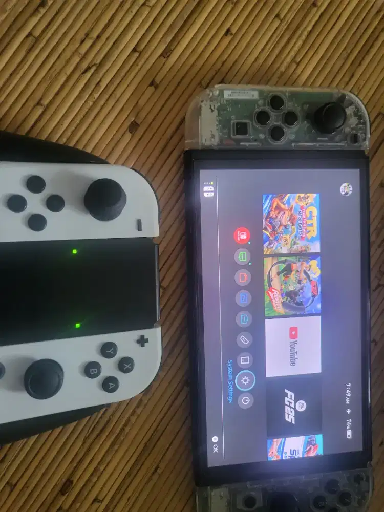 Jual joy con white switch dan tempatnya