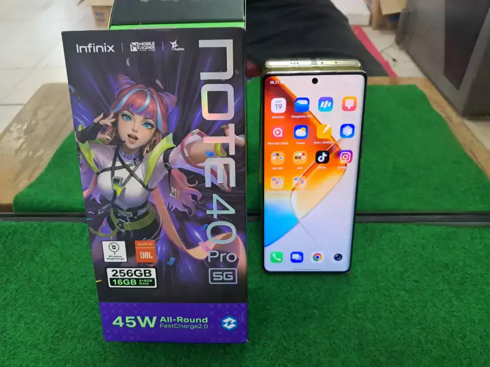 INFINIX Note40 Pro 5G mulus no minus lengkap