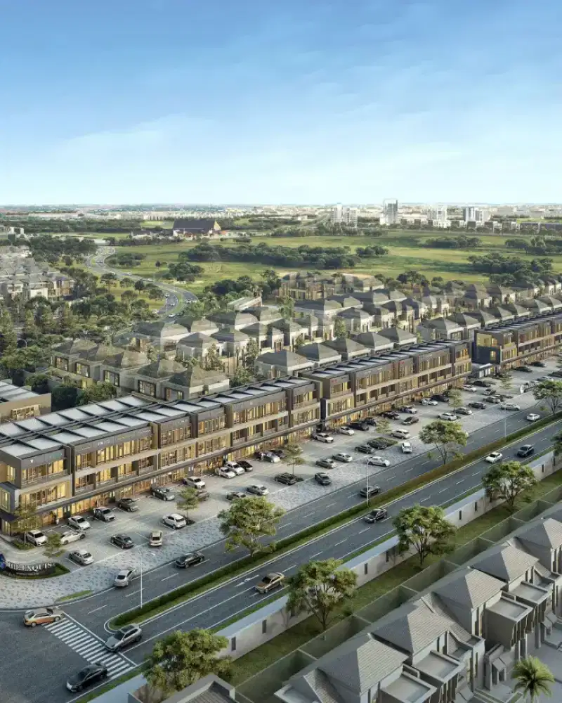 Ruko Exquis 4.5x12 - 3 Lantai ,3 Layer Parking row near enchante