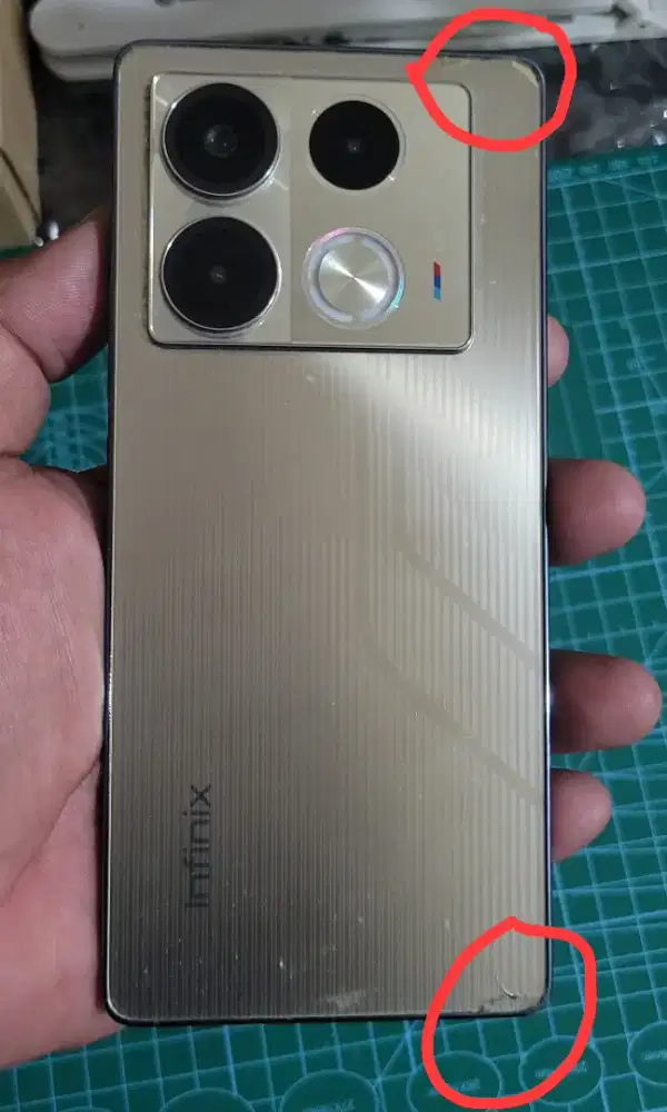 infinix Note 40 BMW edition 8/256 second fullset