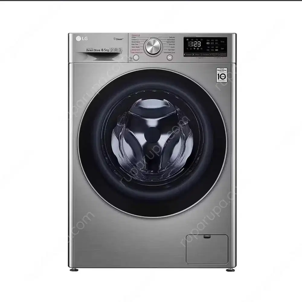 mesin cuci LG 8,5kg front loading fv1285s3vs