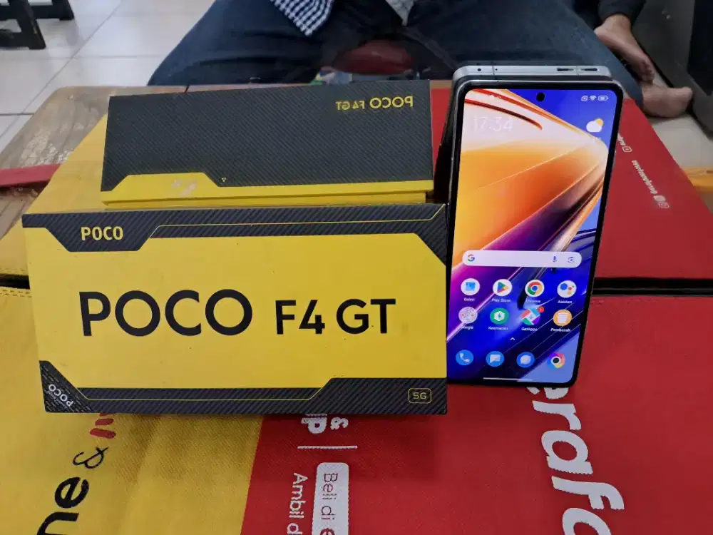 POCO F4 GT 5G Ram 12 /256 GB lengkap normal