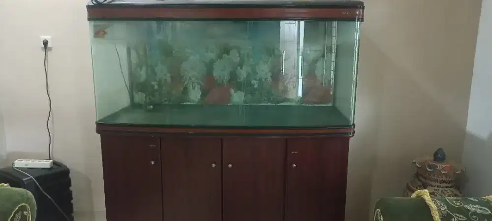 Aquarium Boyu 596 ltr set aquarium & kabinet LHC 1500