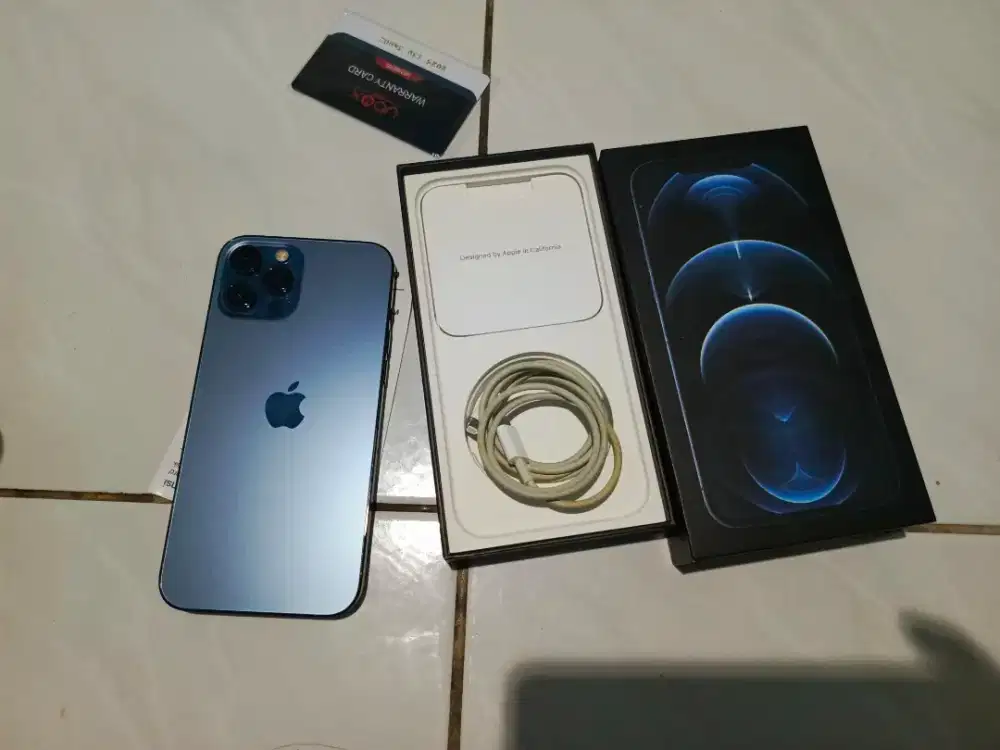 Iphone 12 pro max 128 gb second resmi