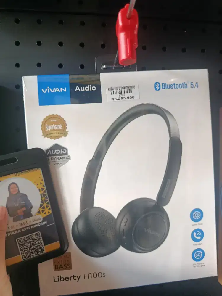 PT HEADPHONE BT VIVAN LIBERTY H100S | ATLANTIS DAHSYAT