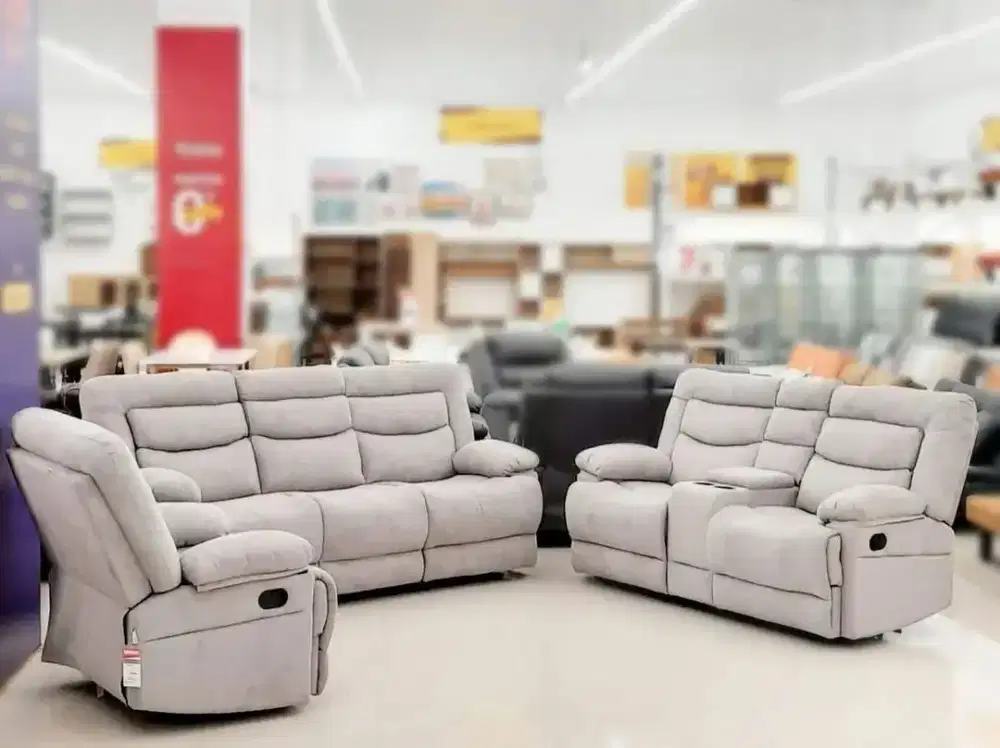 Sofa Set Recliner Premium