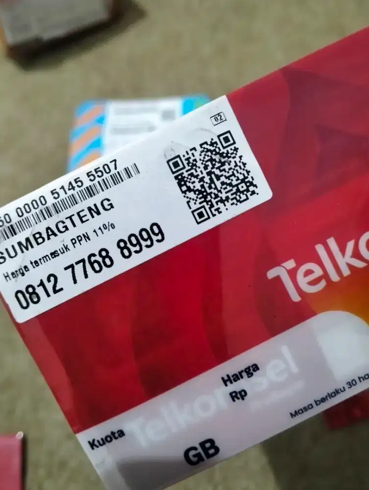 Nomor telepon cantik Telkomsel prabayar 999