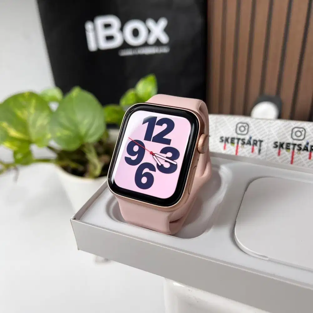 Apple Watch SE Gen 1 40mm iBox Gold Rosegold iwatch Battery Health 90%