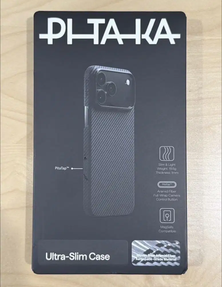 apple iphone 17 promax pro max PITAKA real carbon and ultra slim