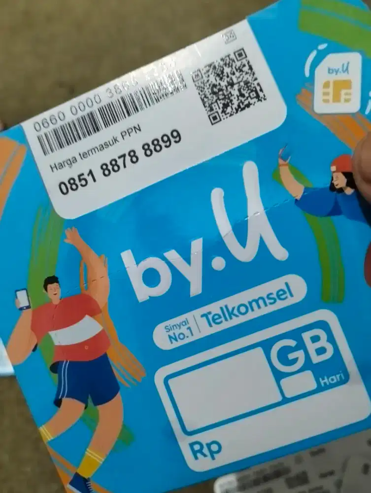 Nomor cantik Telkomsel bYU 88880