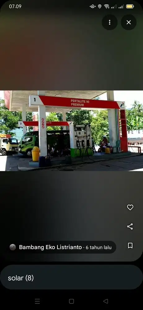 Spbu 5486202 TransOka di jual