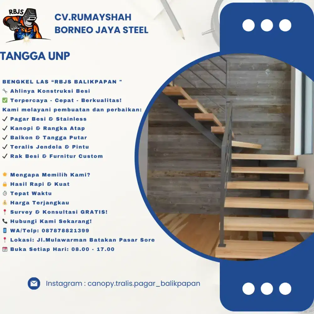 RAILING TANGGA BERKUALITAS