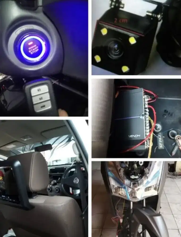 Alarm kaca film mobil gedung