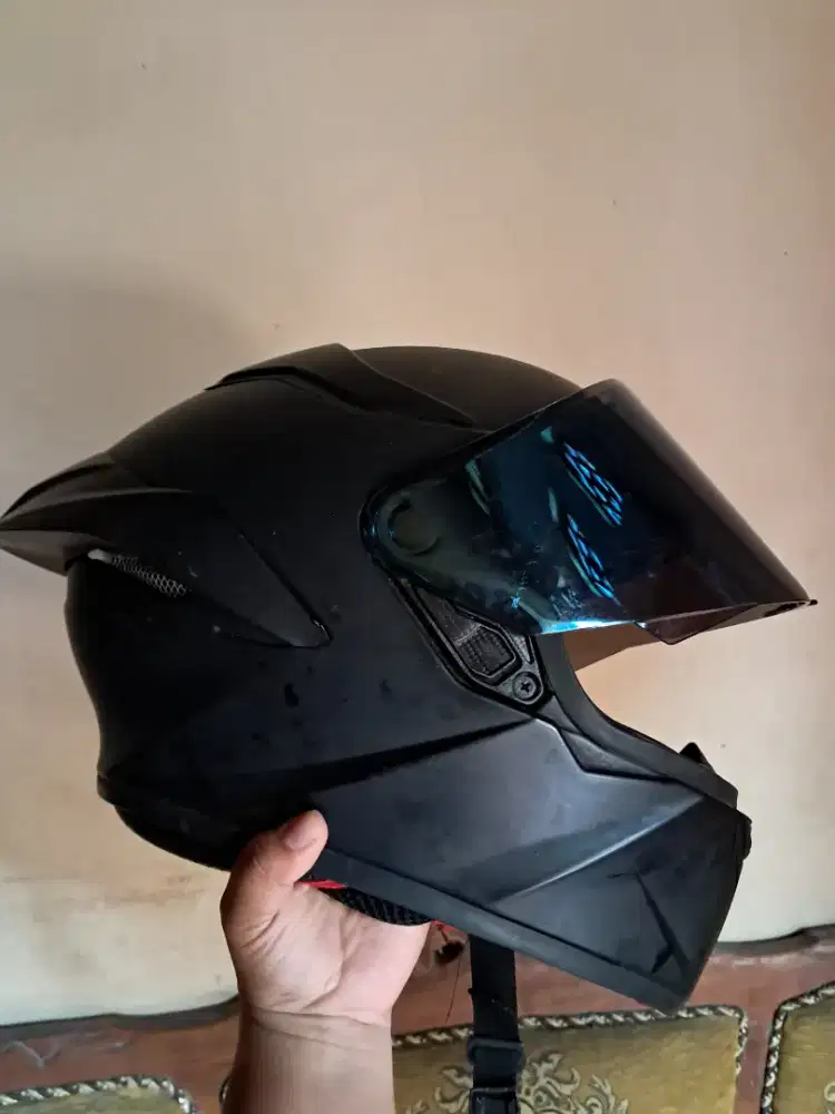 helm fullface MLA mulus jarang pakai