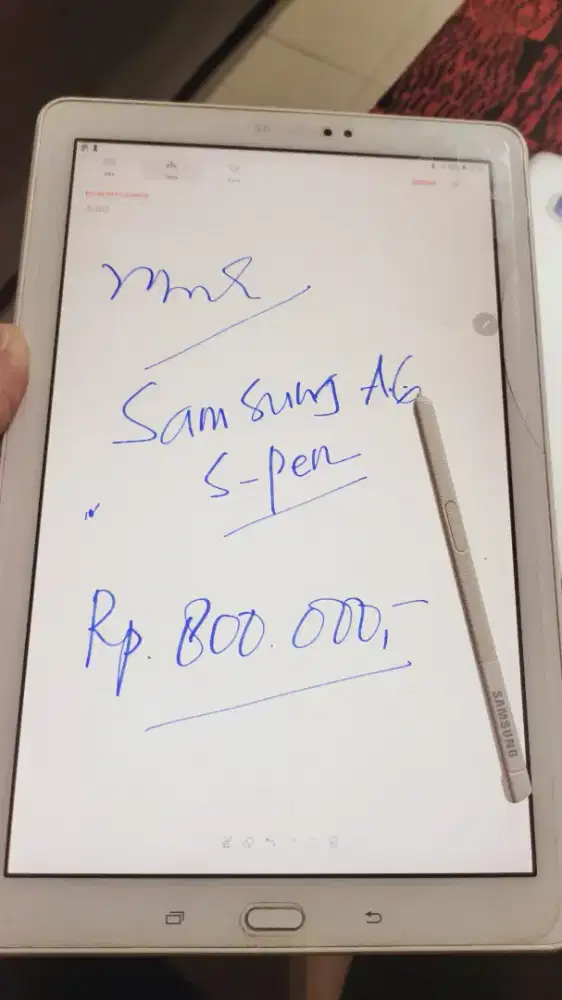 Tablet Samsung A6 S Pen