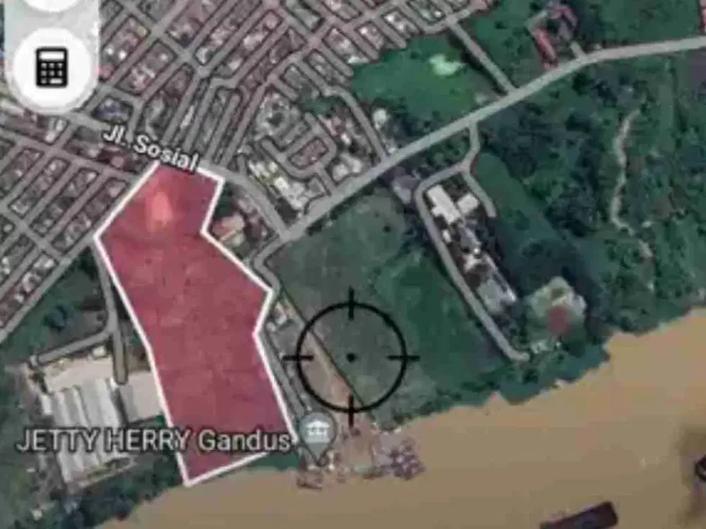 jual lahan pinggir sungai gandus palembamg