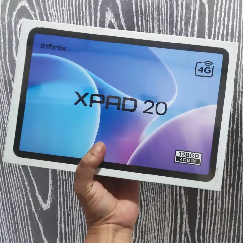 INFINIX XPAD 20 4GB/128GB BARU SEGEL BOX GARANSI RESMI