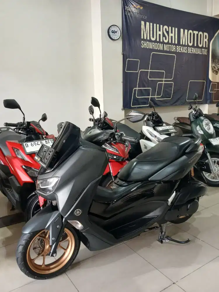 NMAX ABS KEYLESS CONNECTED 2022, SEPERTI BARU, MUHSHI MOTOR.