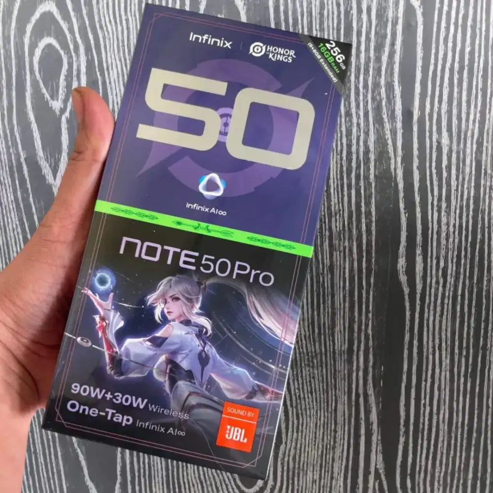 INFINIX NOTE 50 PRO 8GB/256GB BARU SEGEL BOX GARANSI RESMI