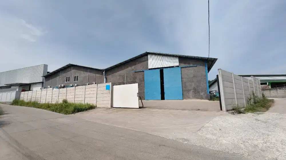 Gudang / Pabrik Baru 2024 Tenjo – SHM, Kontainer 40ft, Siap Pakai