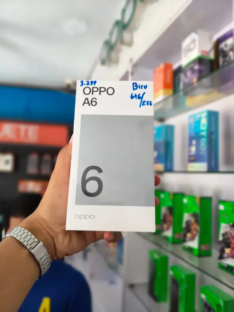 TERBARU OPPO A6 6+6/256 KREDIT BUNGA 0% TANPA DP SYARAT KTP AJA!!!