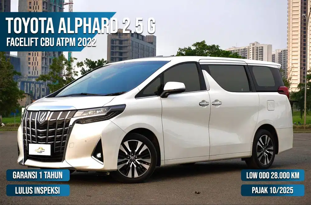 Good Deals DP Minim (Toyota Alphard 2.5 G Facelift CBU ATPM 2022)