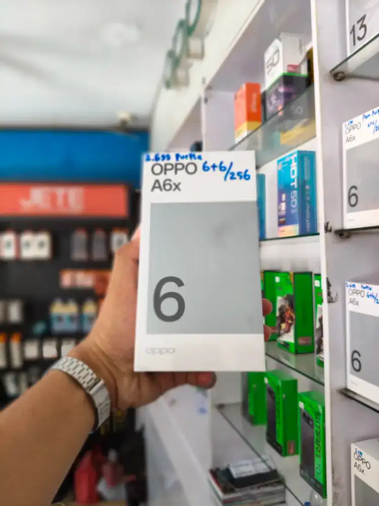 NEW OPPO A6X 6+6/256 HARGA MULAI 1JT AN AJA SEGEL & GARANSI RESMI!!!