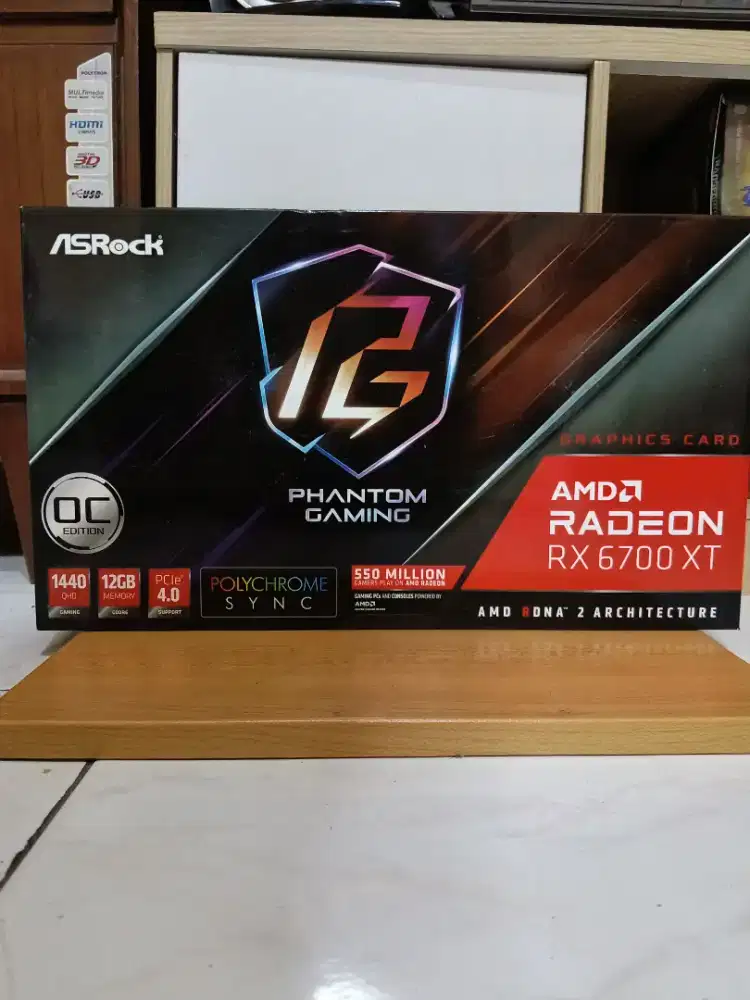 VGA ASROCK RX 6700XT PHANTOM GAMING
