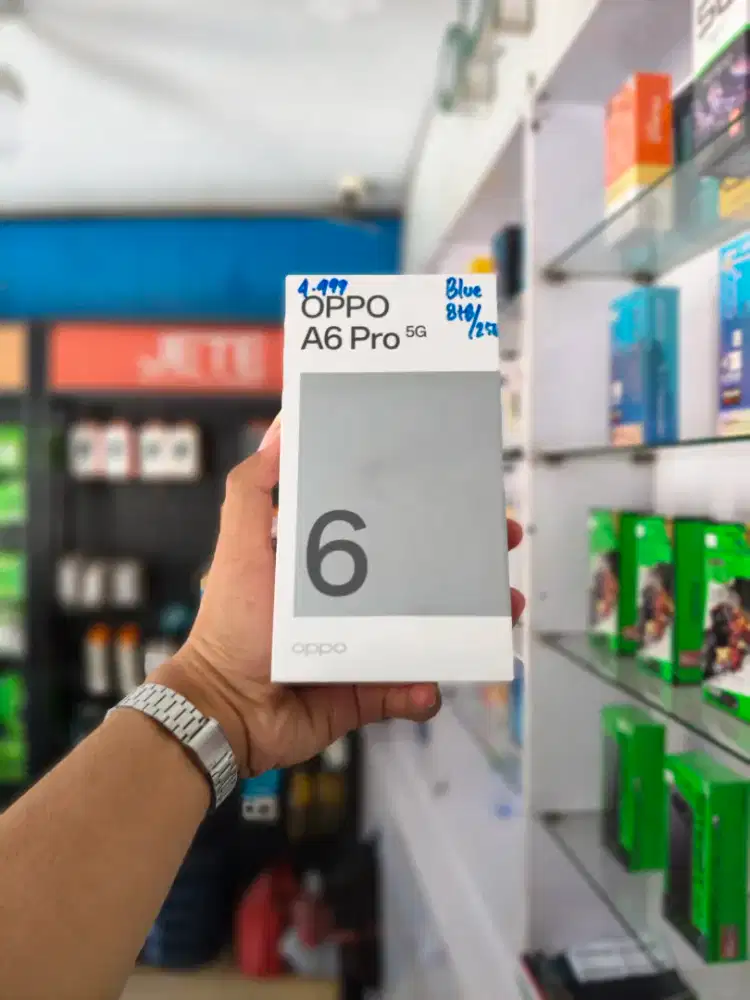 PROMO AKHIR TAHUN OPPO A6 PRO 5G 8/256 EXTRA CASHBACK 200RB !!!