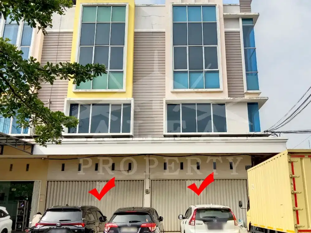 Jual Ruko Beton Siap Pakai Halaman Luas