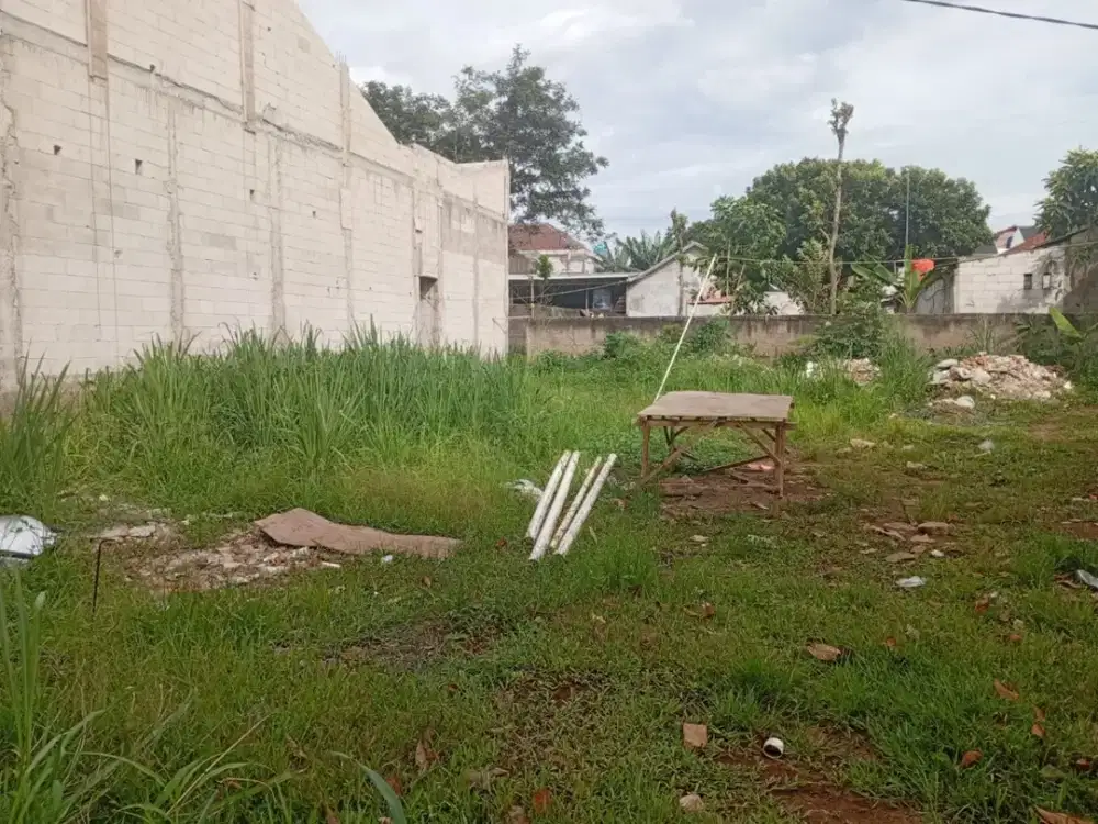 Tanah datar siap bangun strategis di jatimurni pondok Melati Bekasi