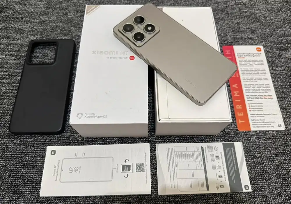 Xiaomi 14T Titan Gray 12/512 GB Resmi ( TT/BT )